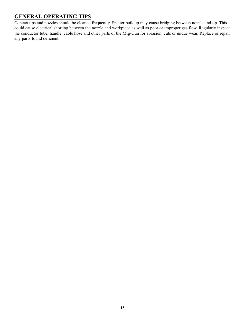 Tweco FP-260 User Manual | Page 17 / 24