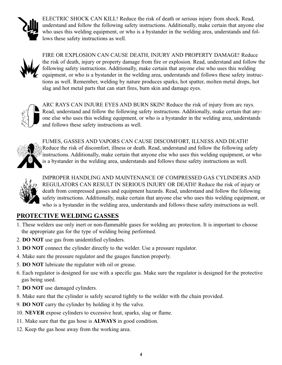 Tweco FP-260 User Manual | Page 6 / 24