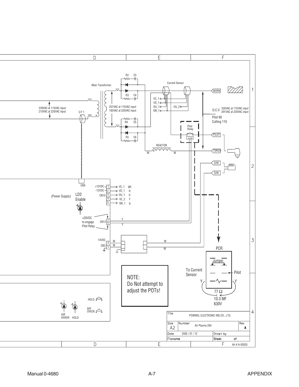 Tweco FP-20A User Manual | Page 27 / 27