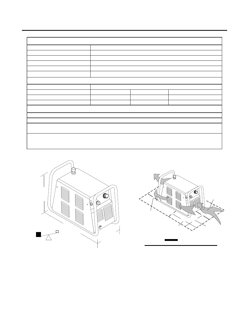 Section 2: specifications, Section 2: specifications -1, Firepower fp-38 power supply specifications | Tweco FP-38 Power Supply User Manual | Page 11 / 44