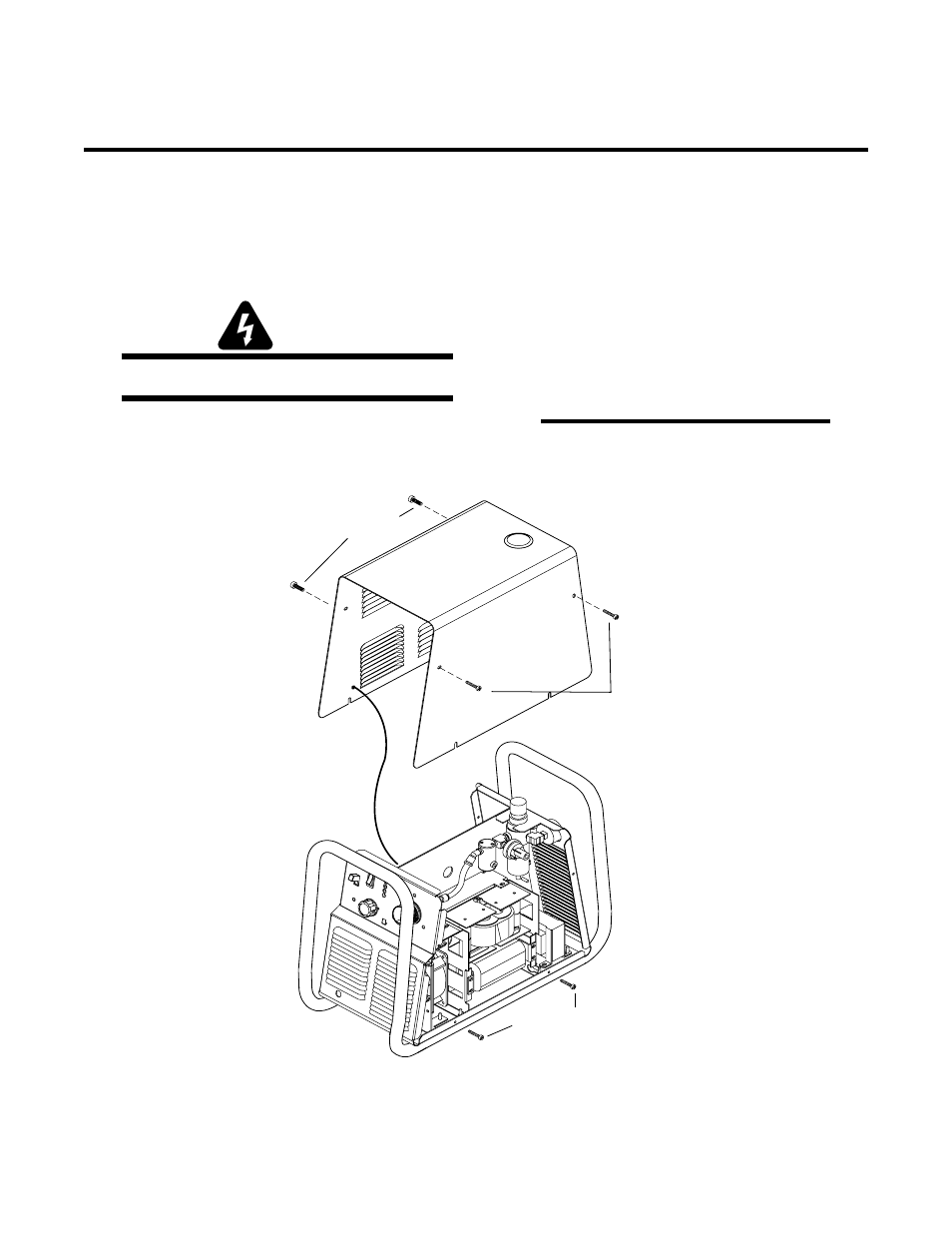 Section 5: service, 01 general maintenance, Section 5 | Service -1, 01 general maintenance -1 | Tweco FP-38 Power Supply User Manual | Page 27 / 44