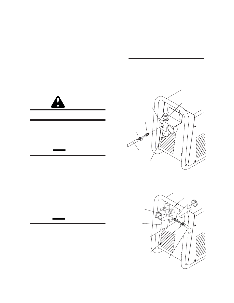 05 primary input power connections, 06 gas connections | Tweco FP-55 User Manual | Page 18 / 40