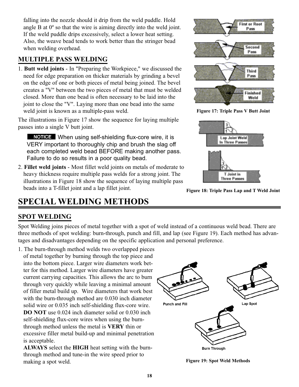 Special welding methods | Tweco FP-90 User Manual | Page 22 / 32