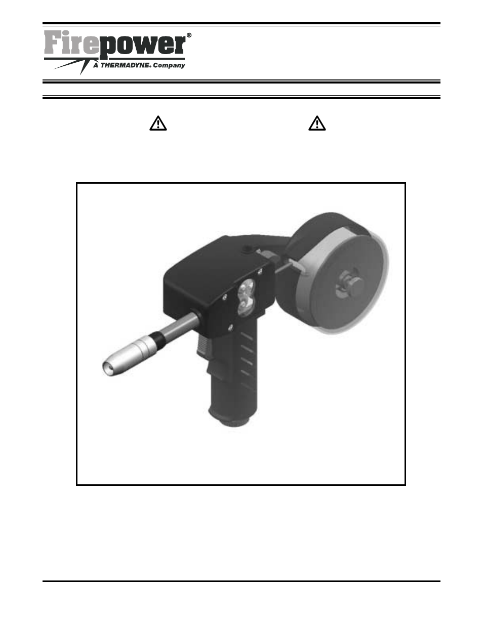 Tweco Spool Gun Firepower User Manual | 24 pages