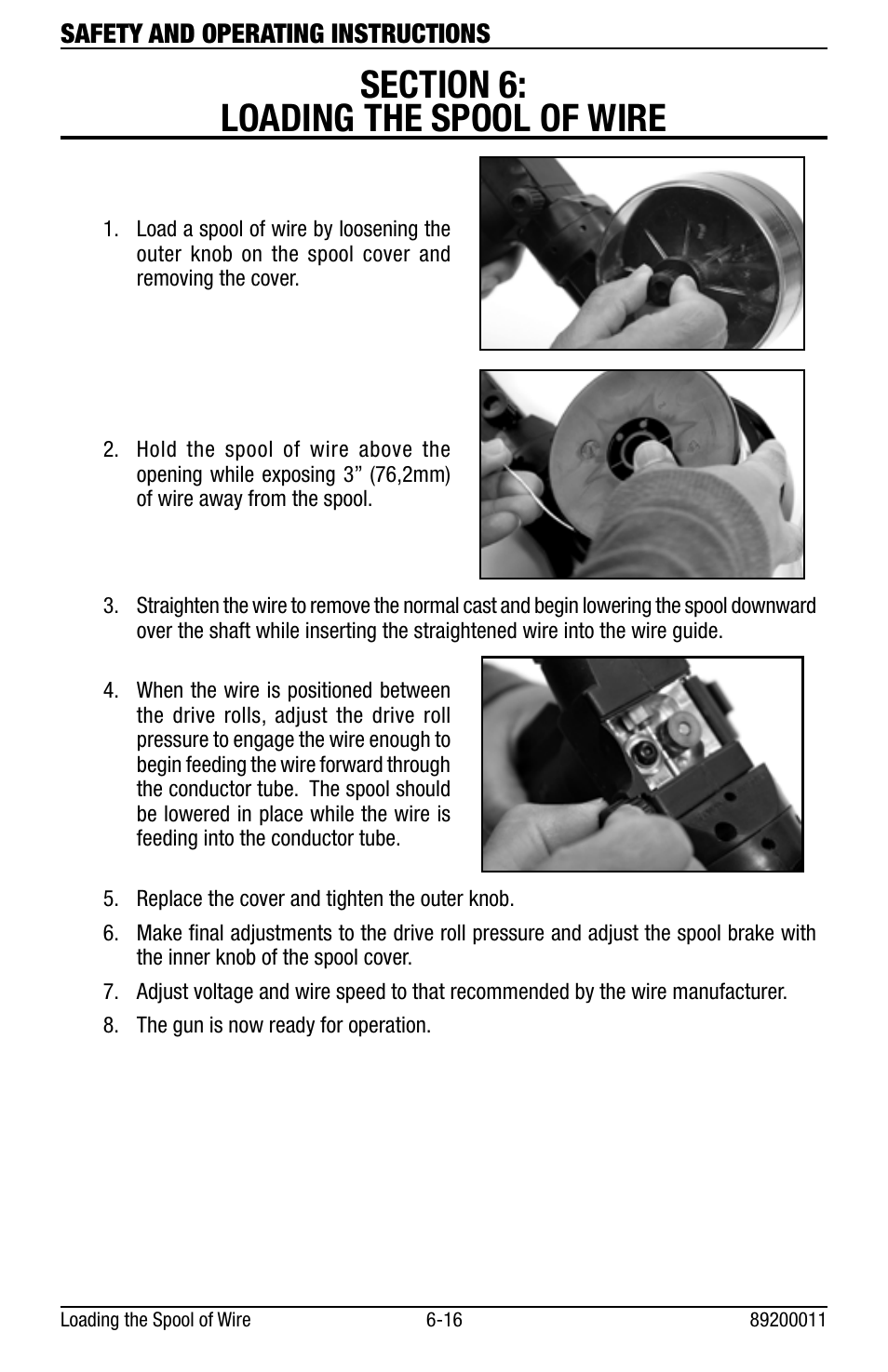 Tweco Eliminator Spool Gun User Manual | Page 20 / 36