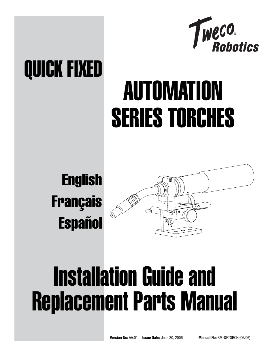 Tweco Quick Fixed User Manual | 27 pages