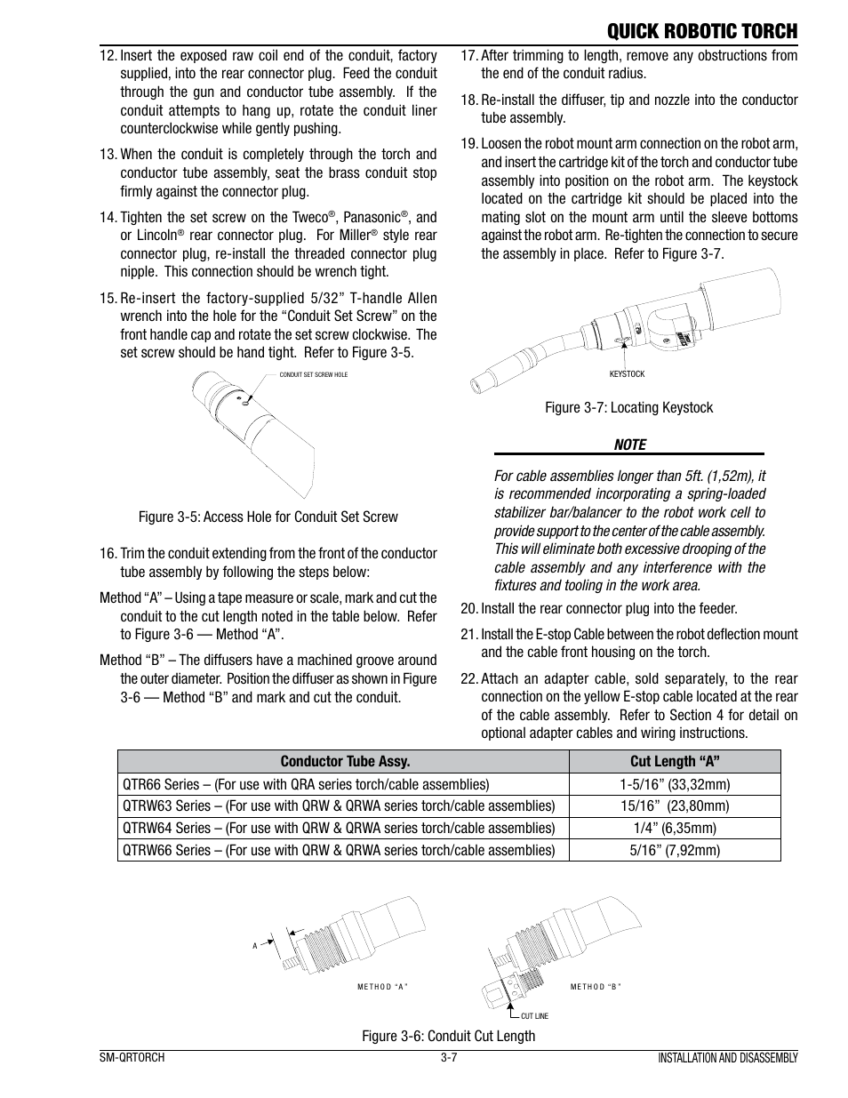 Quick robotic torch | Tweco Quick Robotic Torch User Manual | Page 11 / 40