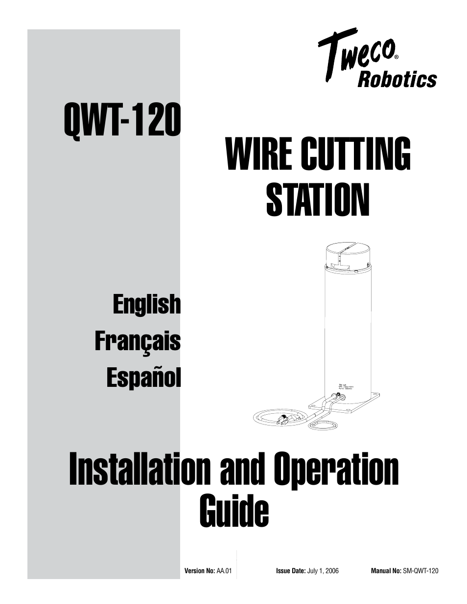 Tweco QWT-120 User Manual | 16 pages