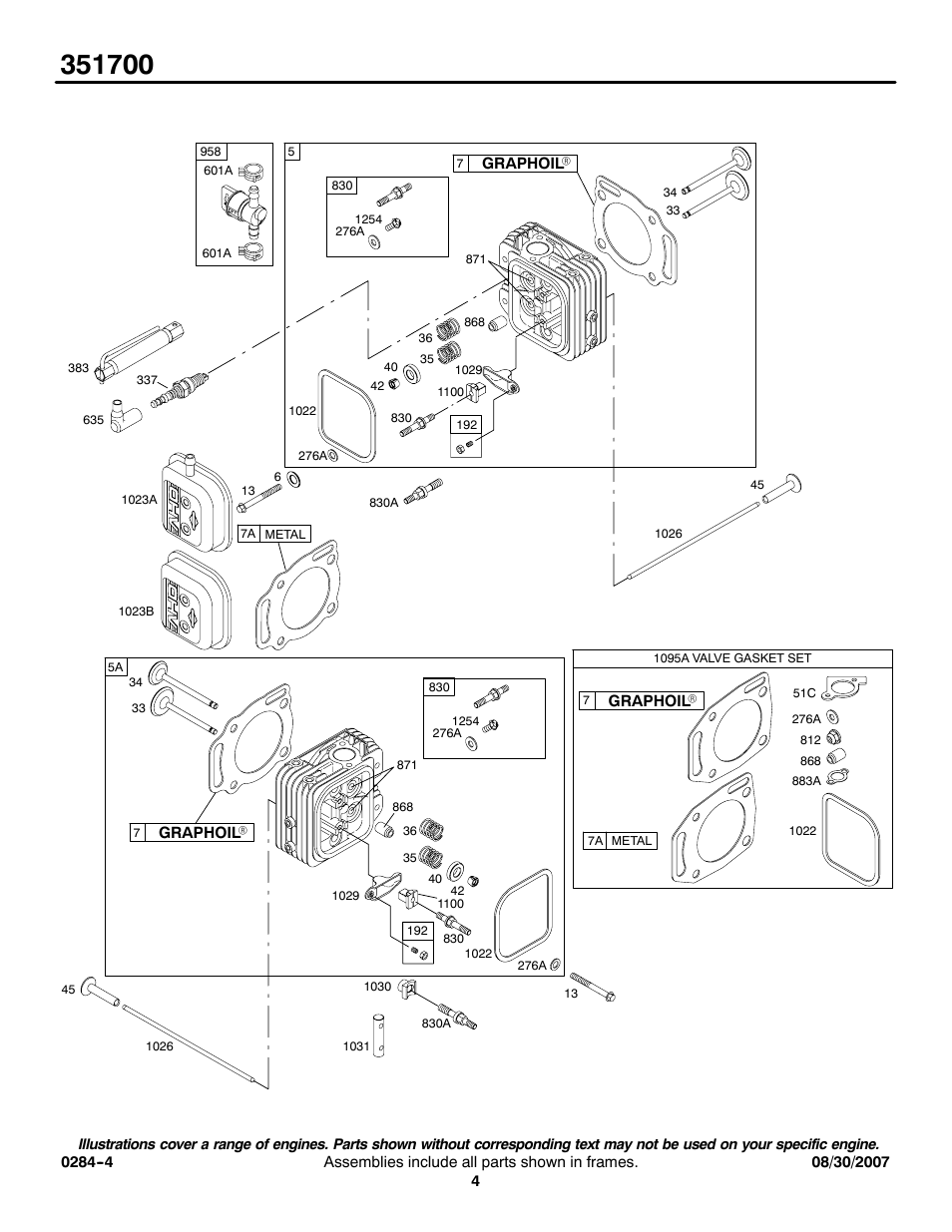 Briggs & Stratton 351700 User Manual | Page 4 / 20