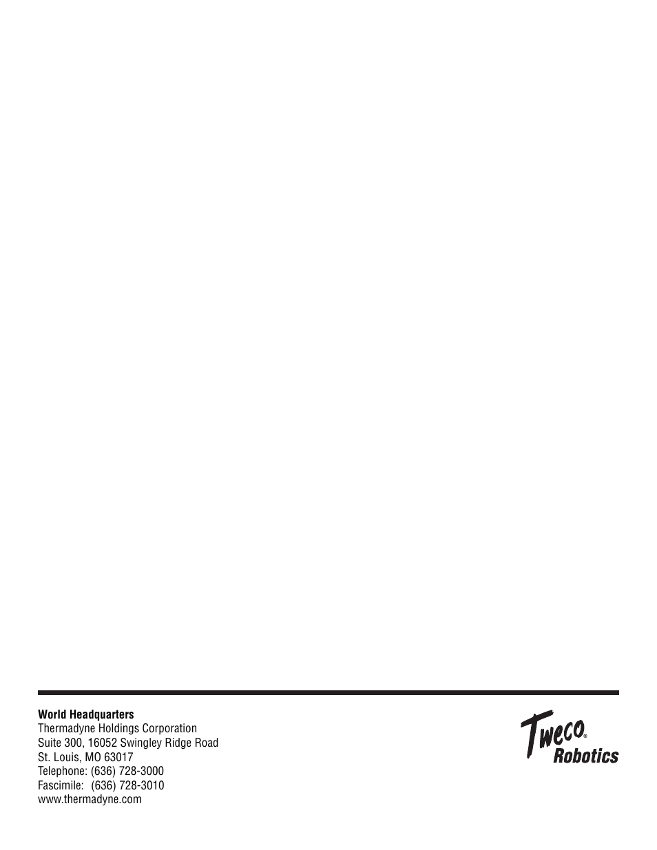 Tweco RDM-2000 User Manual | Page 22 / 22