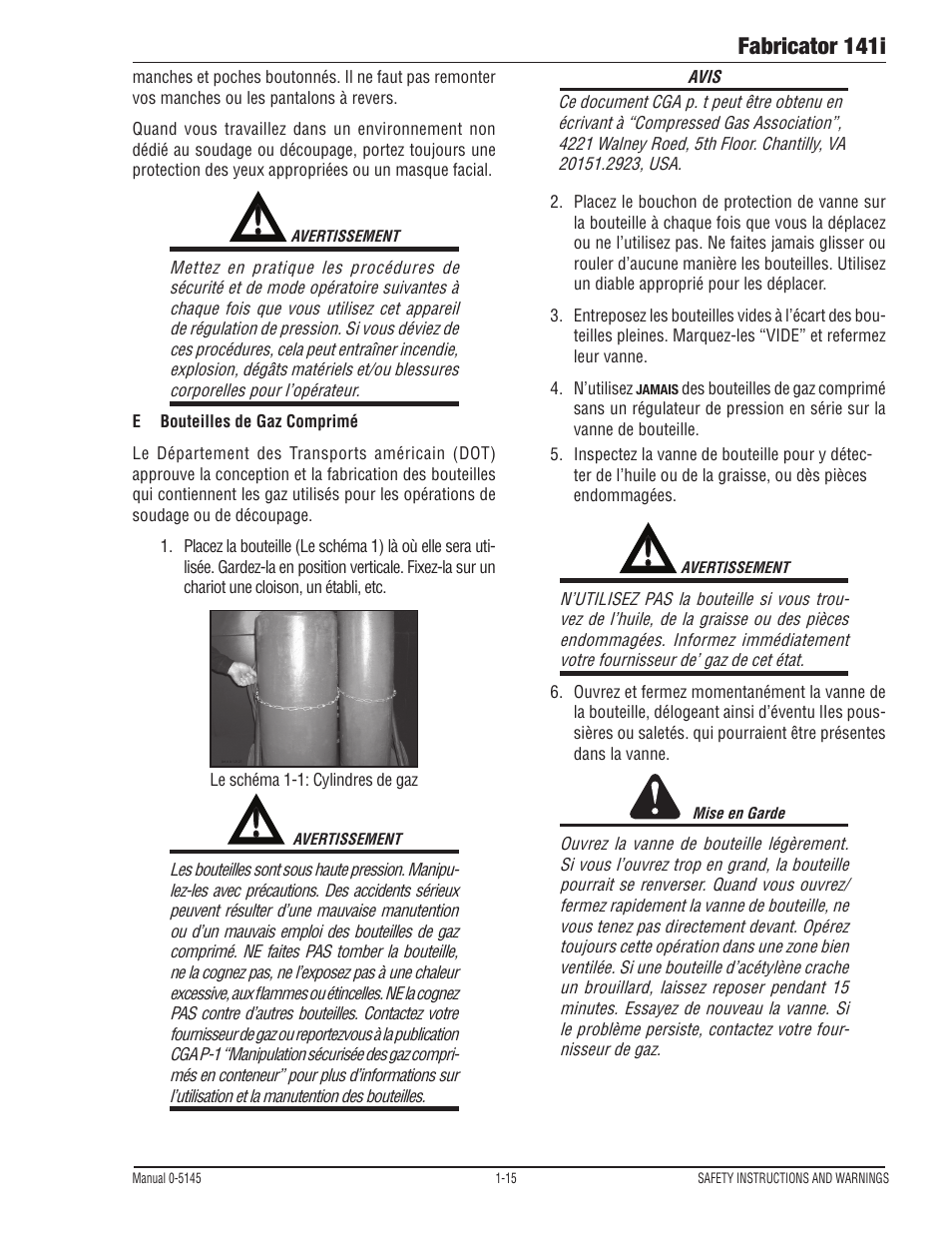 Fabricator 141i | Tweco Fabricator 141i Operating Manual User Manual | Page 21 / 104