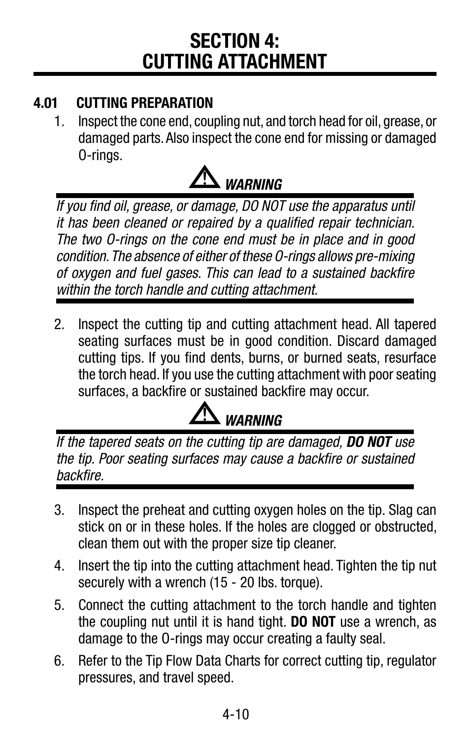 Tweco Victor Torch Handles,Cutting Attachments User Manual | Page 14 / 94