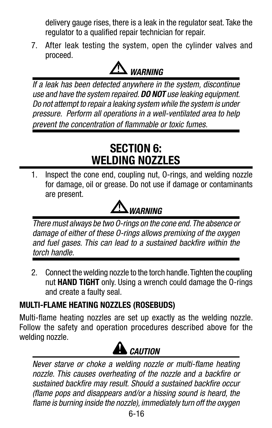 Tweco Victor Torch Handles,Cutting Attachments User Manual | Page 20 / 94