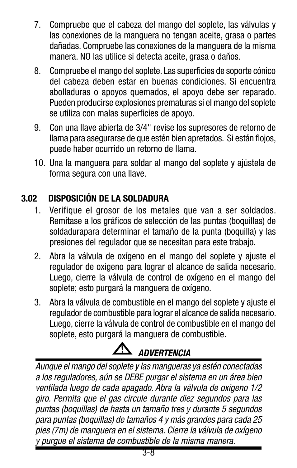 Tweco Victor Torch Handles,Cutting Attachments User Manual | Page 70 / 94