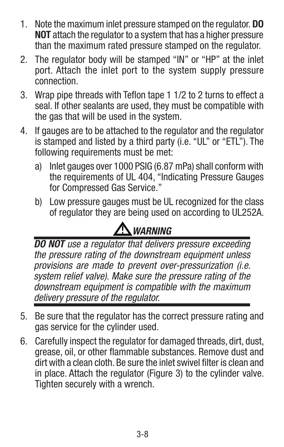 Tweco Single & Two Stage Regulators User Manual | Page 12 / 68