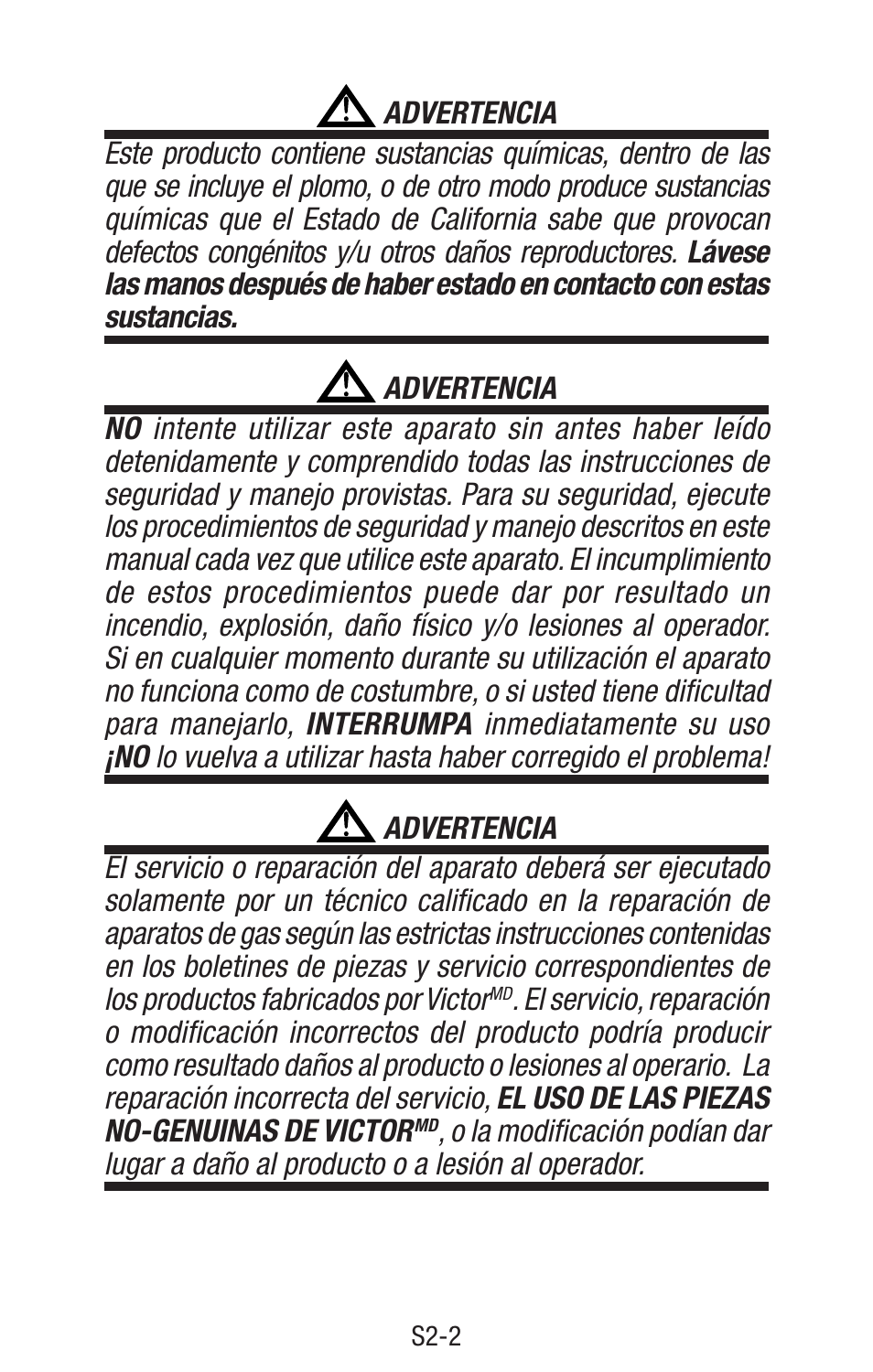 Tweco Single & Two Stage Regulators User Manual | Page 51 / 68