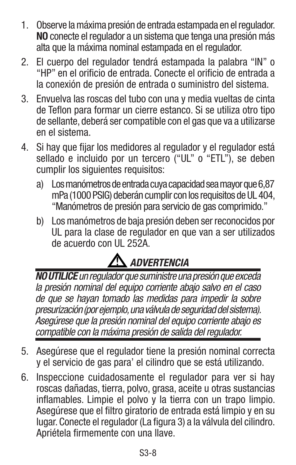 Tweco Single & Two Stage Regulators User Manual | Page 57 / 68