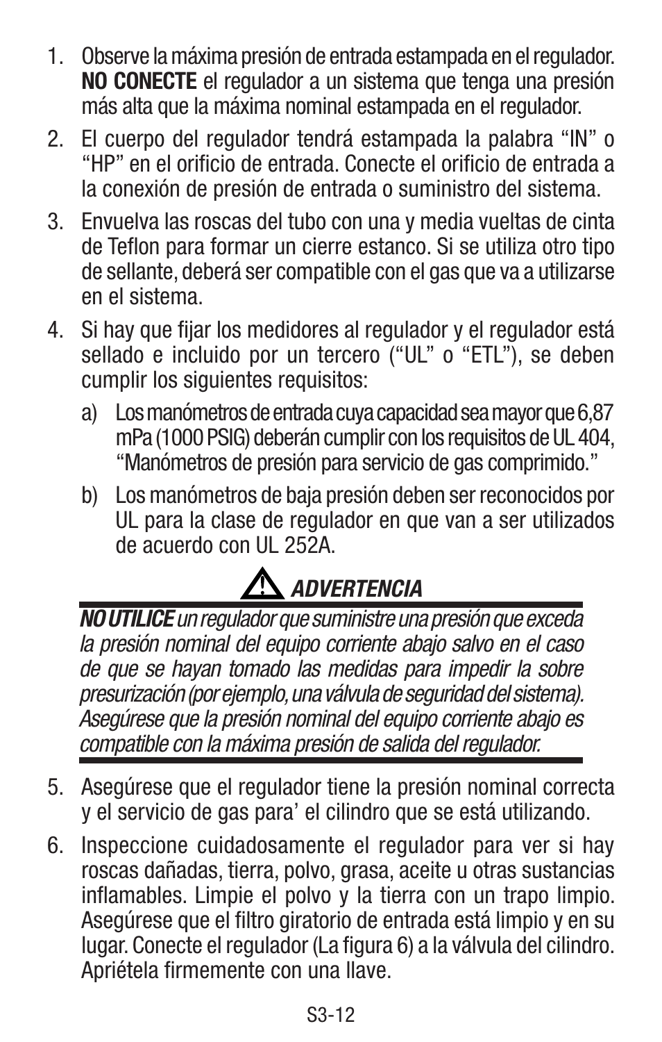 Tweco Single & Two Stage Regulators User Manual | Page 61 / 68