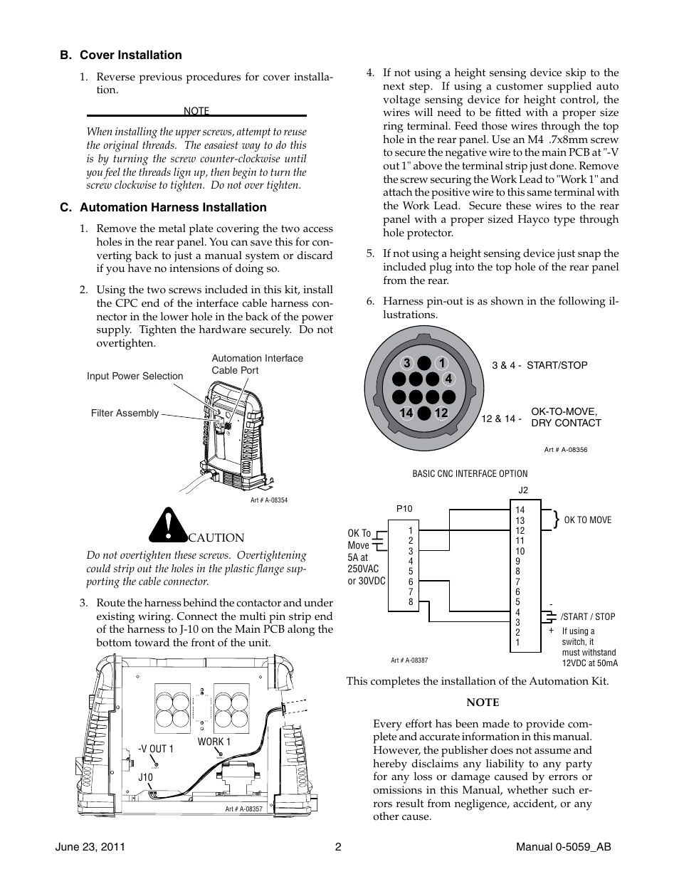 Tweco 9-9385 User Manual | Page 2 / 4