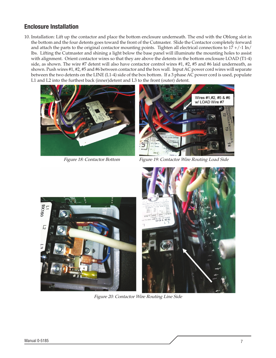 Enclosure installation | Tweco 9-8587 User Manual | Page 7 / 12