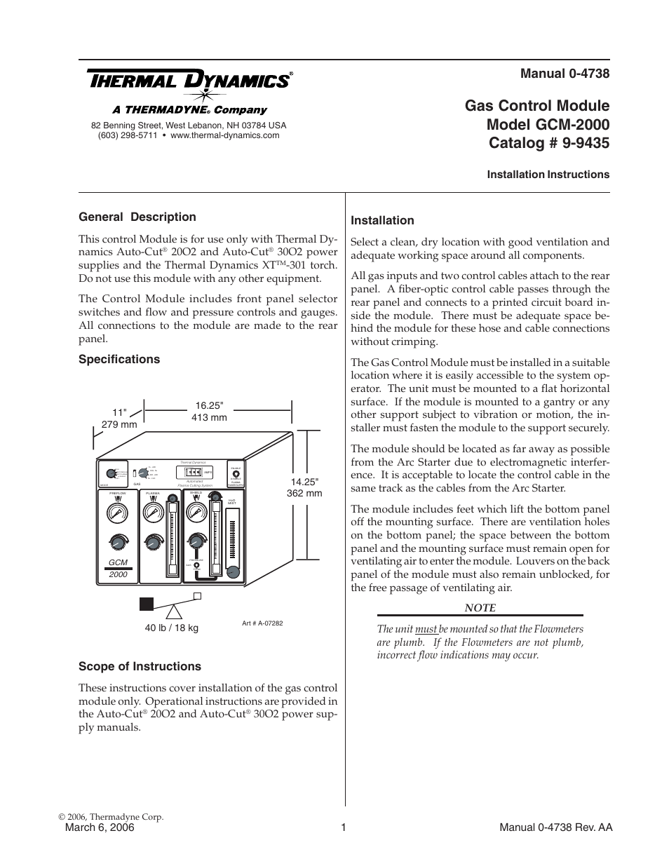 Tweco 9-9435 User Manual | 4 pages