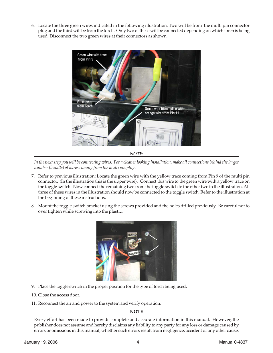 Tweco 8-3441 User Manual | Page 4 / 4