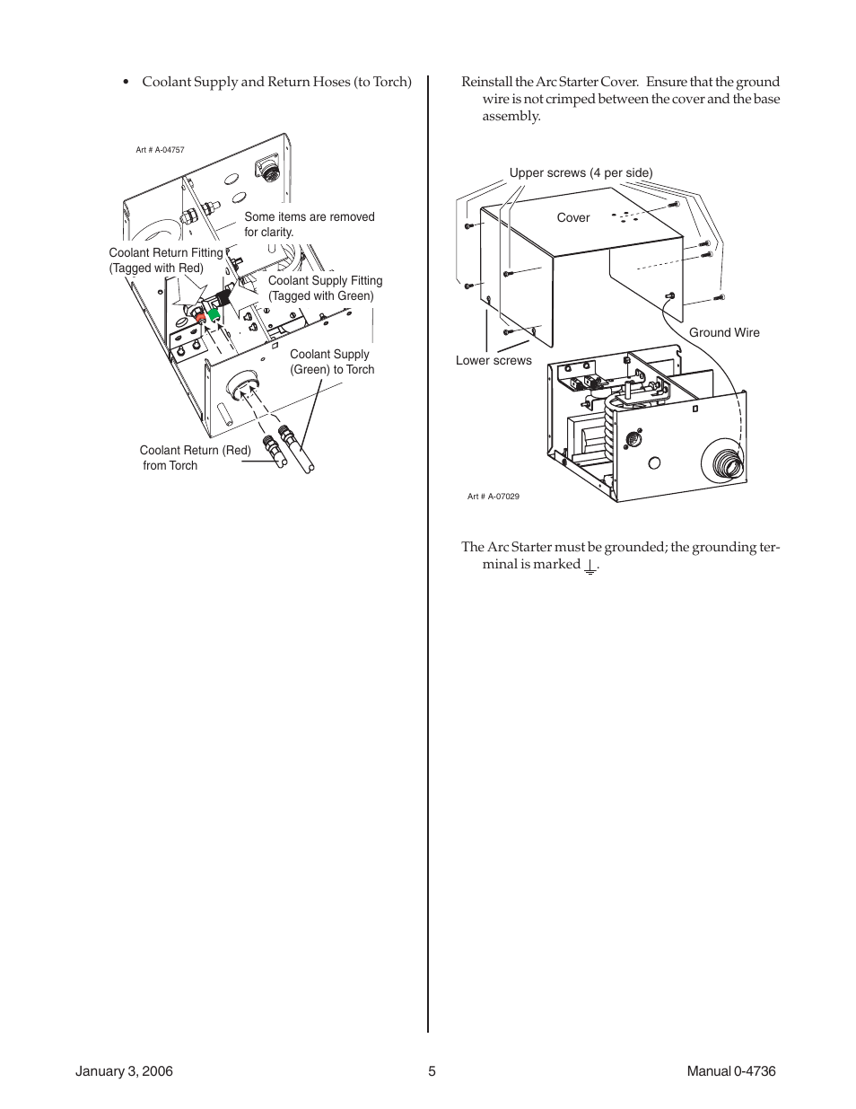 Tweco RAS-1000 Remote Arc Starter User Manual | Page 5 / 6