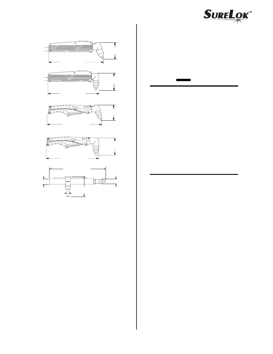 Connecting torch, Torch parts selection, G. dimensions | I. direct contact hazard | Tweco M-42 RPT User Manual | Page 3 / 18