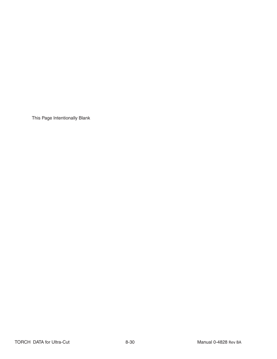 Tweco Ultra-Cut Torch Data User Manual | Page 30 / 92