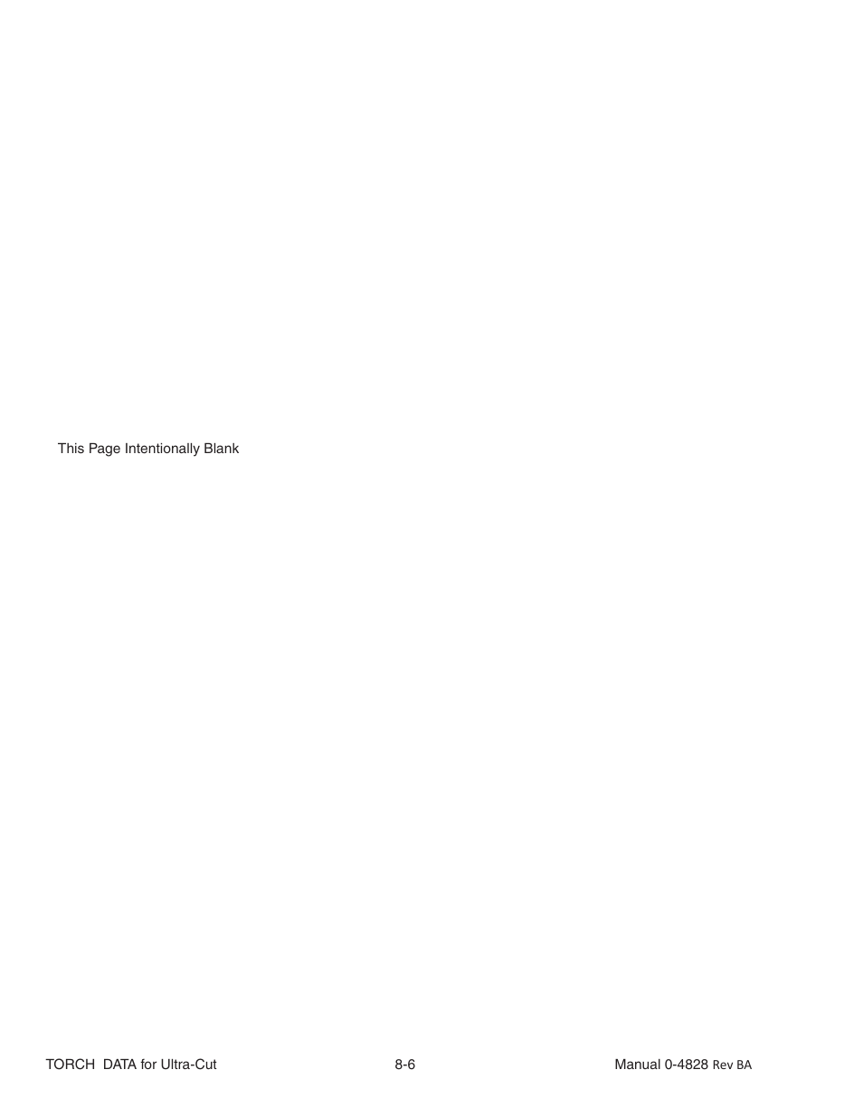 Tweco Ultra-Cut Torch Data User Manual | Page 6 / 92
