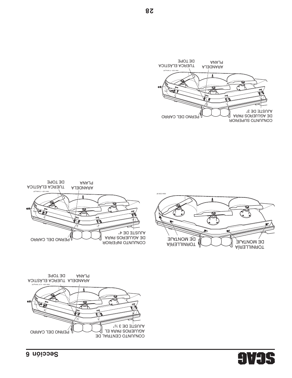 Sección 6 28 | Briggs & Stratton SZC User Manual | Page 78 / 109