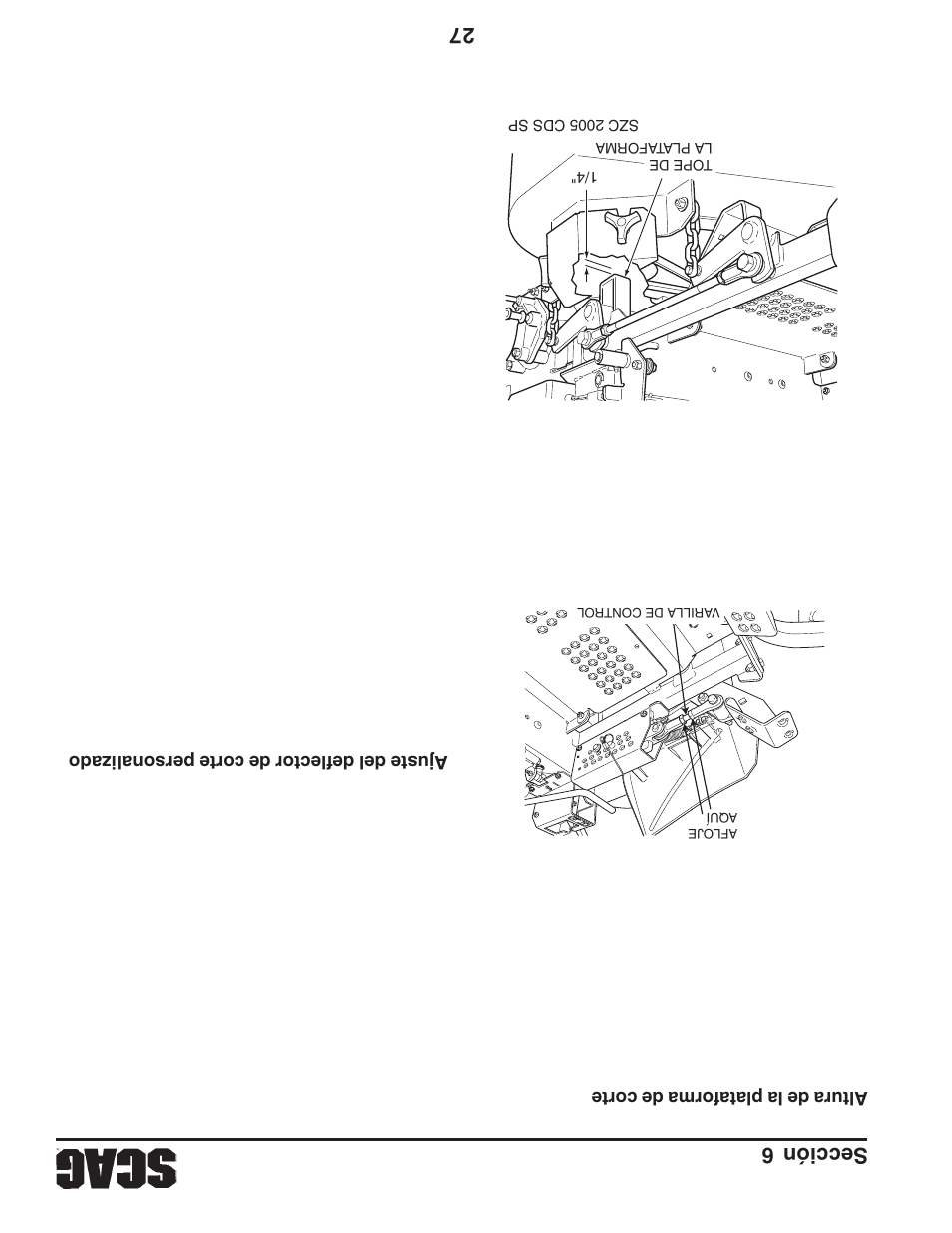 Sección 6 27 | Briggs & Stratton SZC User Manual | Page 79 / 109