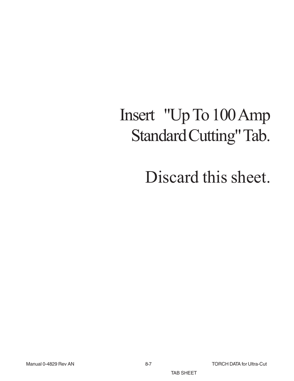 Tweco XT-300 Torch for OEM UC-300 User Manual | Page 5 / 90