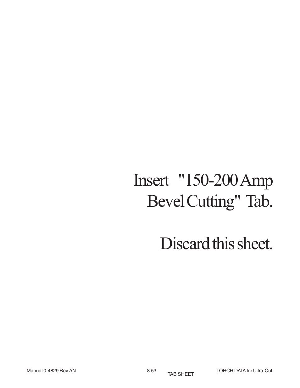 Tweco XT-300 Torch for OEM UC-300 User Manual | Page 51 / 90