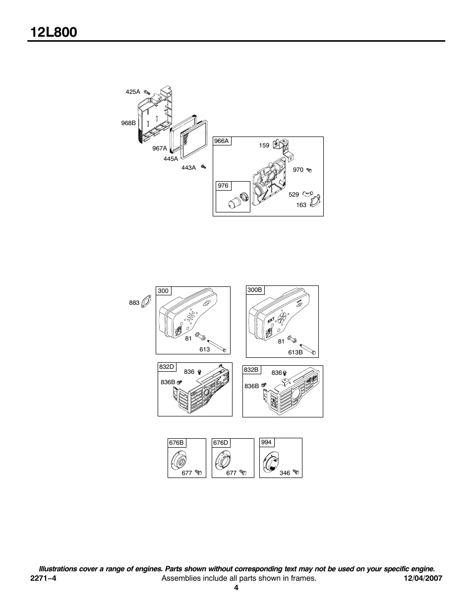 Briggs & Stratton 12L800 User Manual | Page 4 / 11
