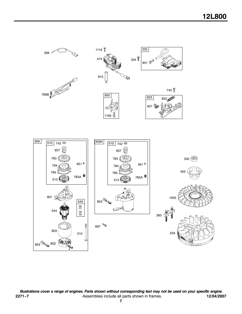 Briggs & Stratton 12L800 User Manual | Page 7 / 11