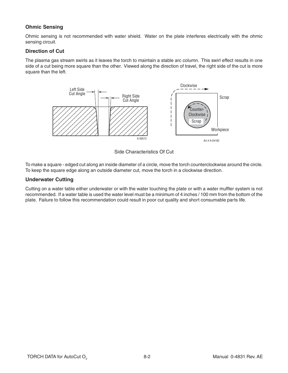 Tweco XT-301 Torch Data for Distributor use w- Auto-Cut 30O2 AE User Manual | Page 2 / 54