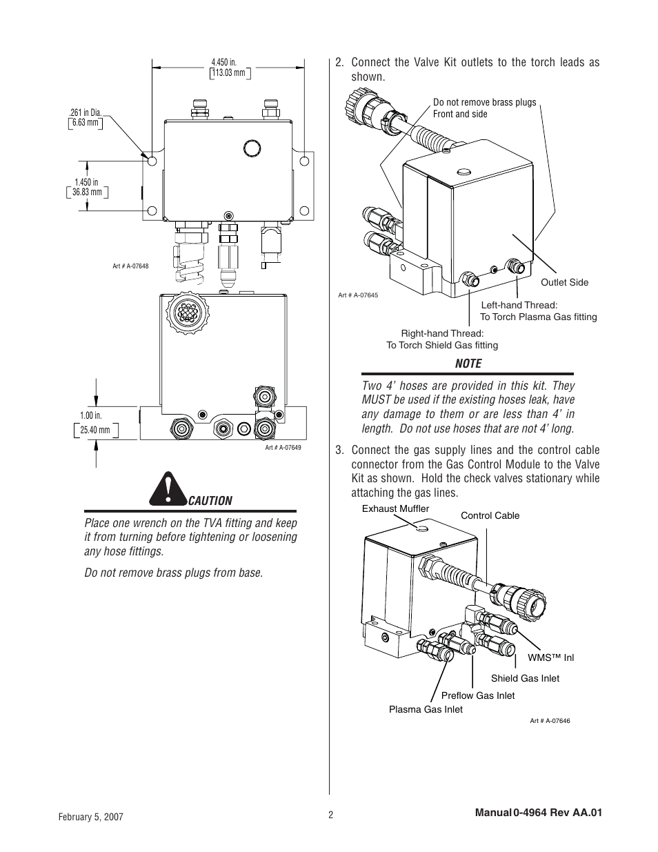 Tweco 4-3054 User Manual | Page 2 / 6