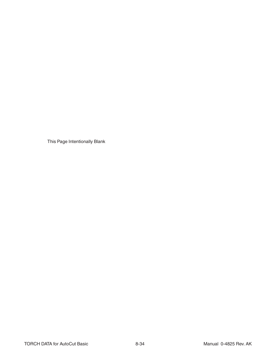 Tweco Torch Data AutoCut User Manual | Page 30 / 44