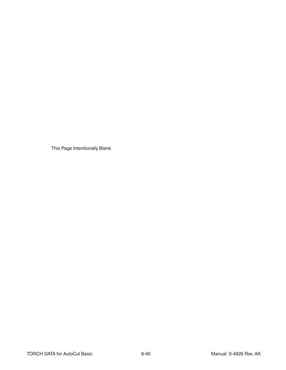 Tweco XT-301 Torch Data User Manual | Page 34 / 44