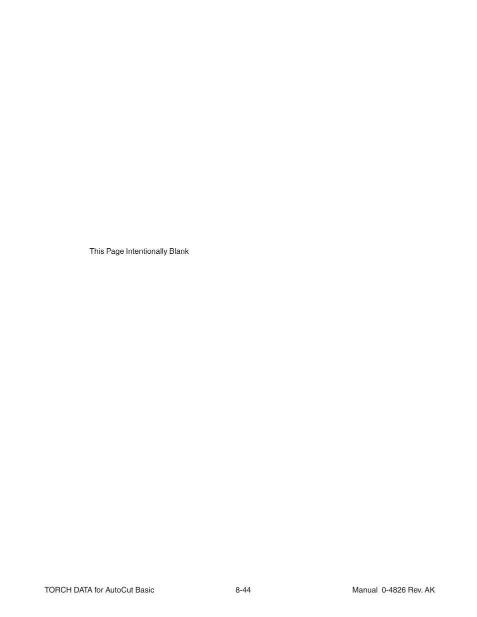 Tweco XT-301 Torch Data User Manual | Page 38 / 44