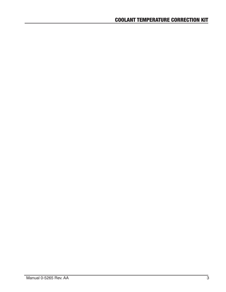 Coolant temperature correction kit | Tweco 9-7717 User Manual | Page 3 / 4