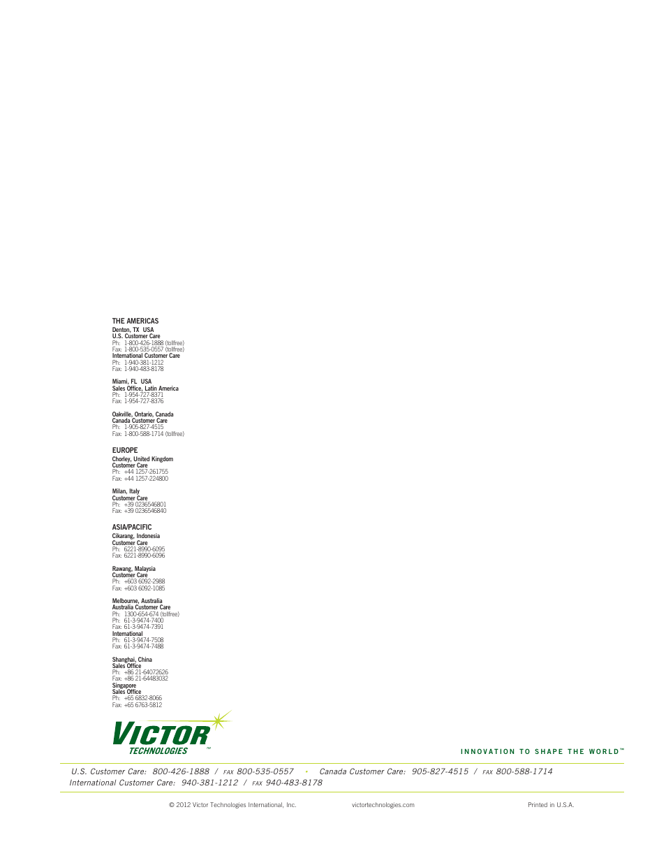 Technologies | Tweco 9-7717 User Manual | Page 4 / 4