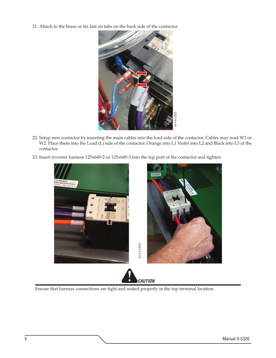 Tweco Victor Thermal Dynamics Power Module Upgrade Kit User Manual | Page 8 / 16