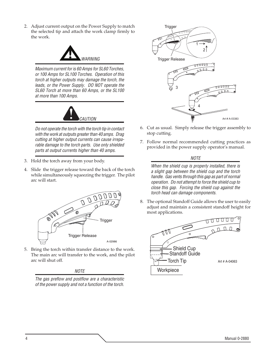 Tweco SL100 User Manual | Page 4 / 12