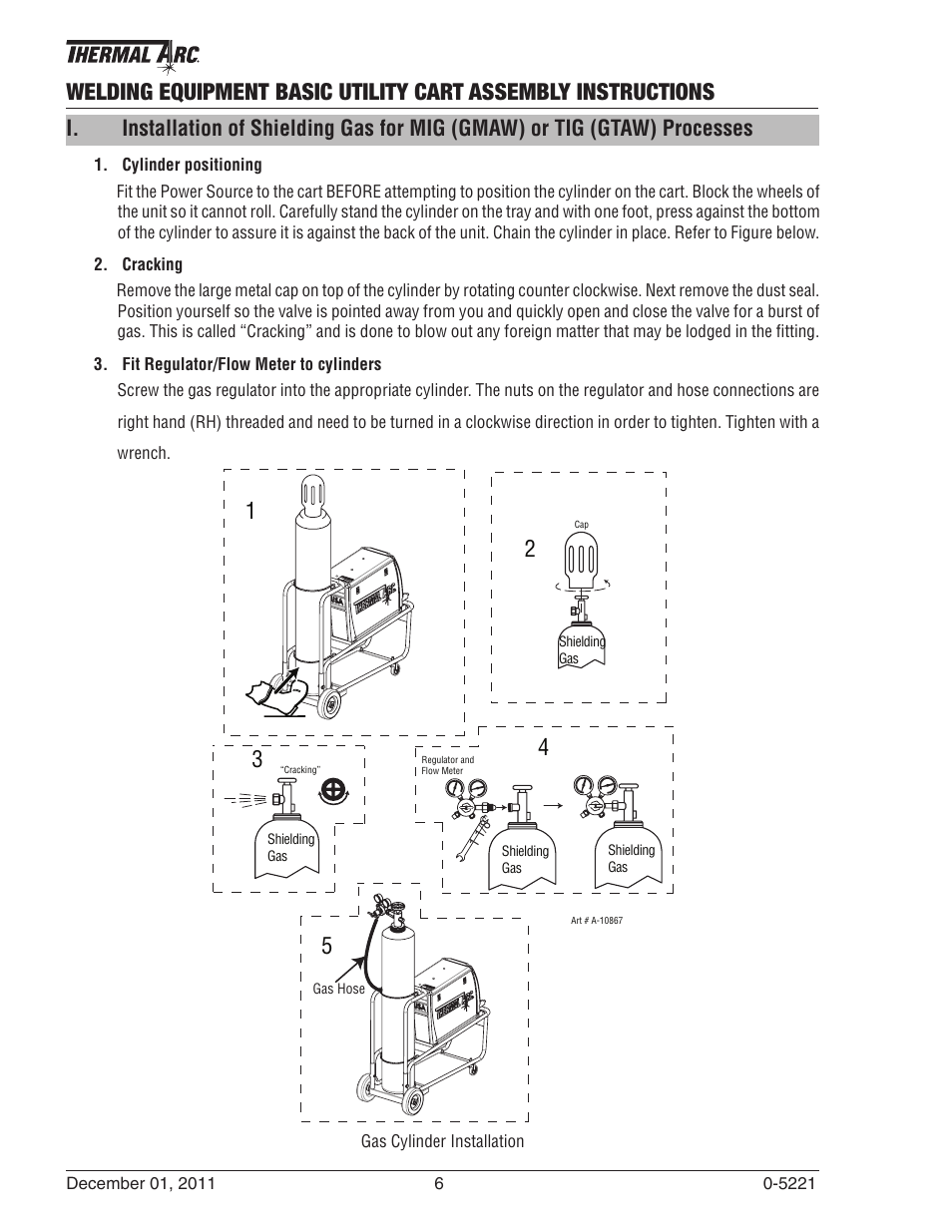 Tweco Welding Equipment Basic Utility Cart User Manual | Page 6 / 8