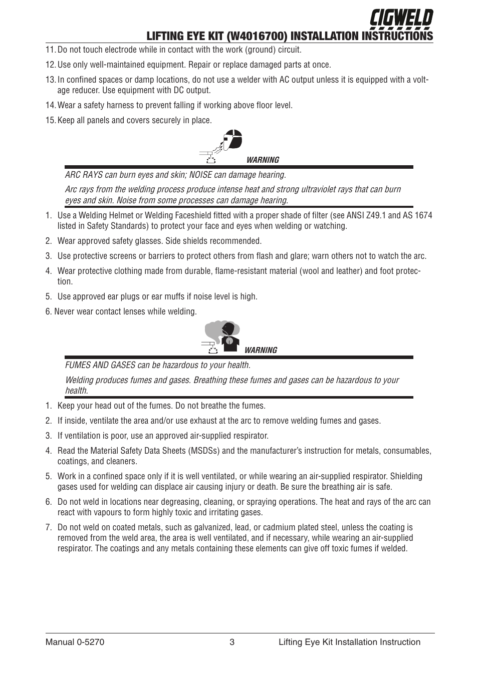 Tweco W4016700 User Manual | Page 3 / 12