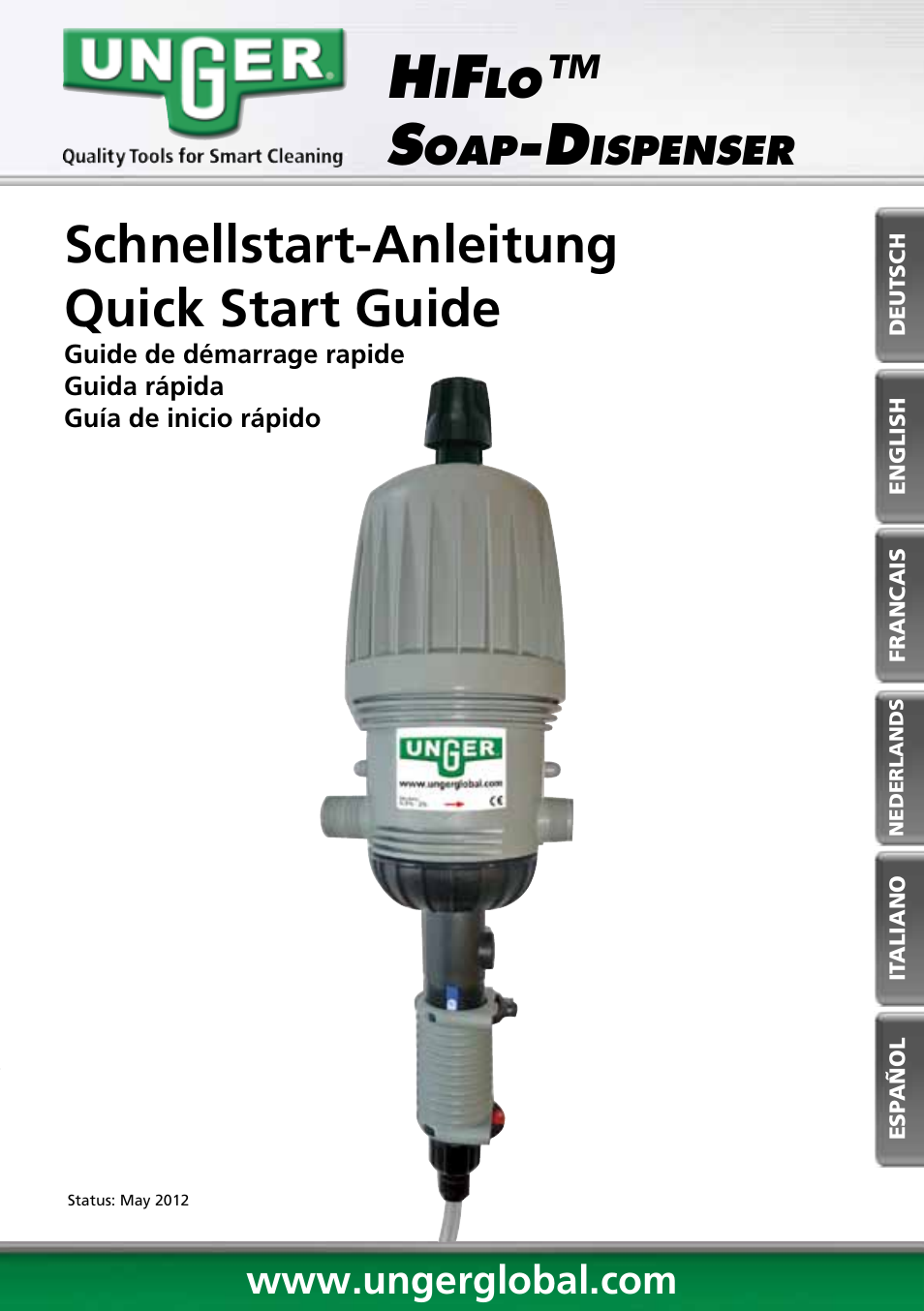 Unger HCD25 User Manual | 28 pages