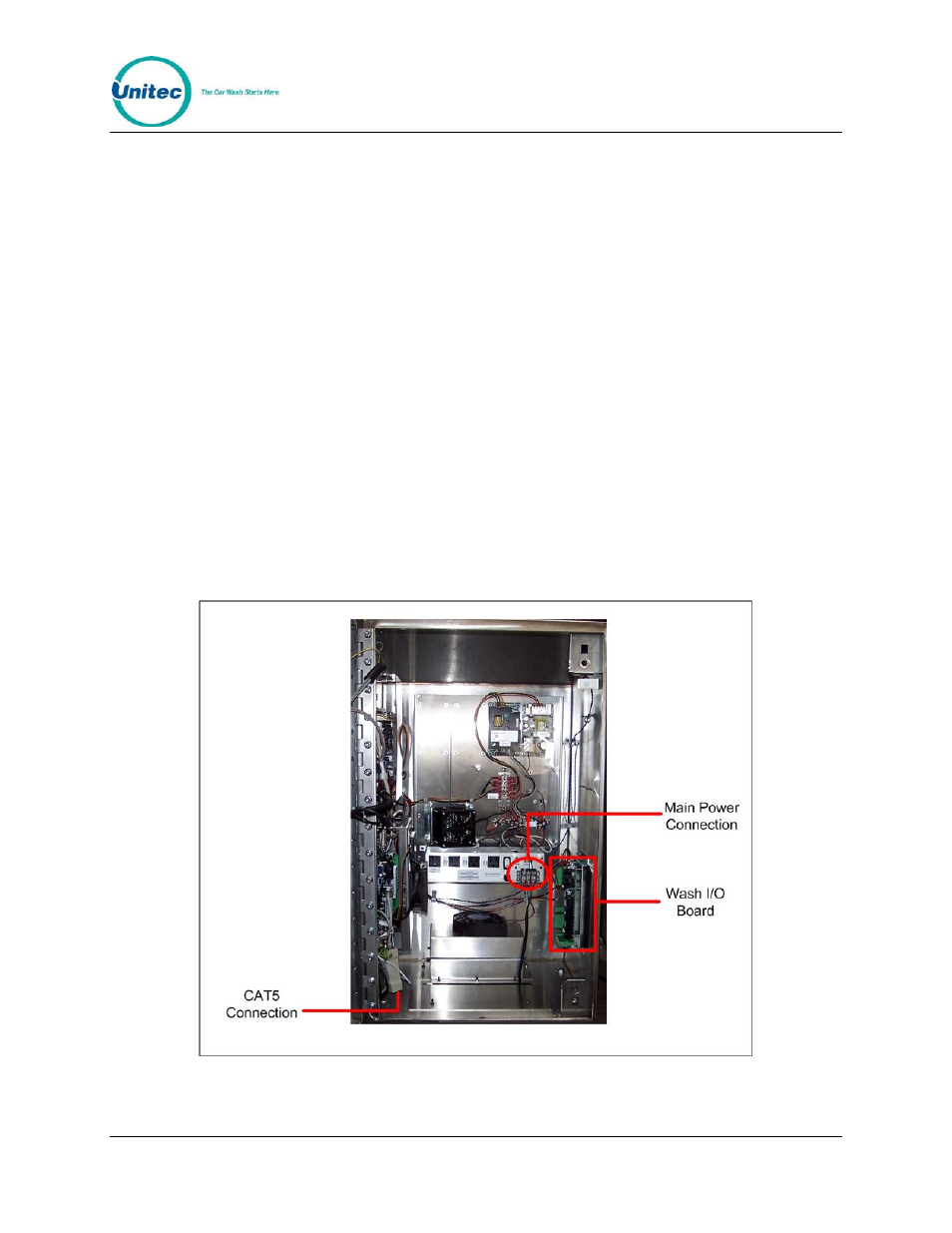 4 mounting the c-start, 3 electrical connections, 1 general | Mounting the c-start, Electrical connections, General, Figure 4. c-start interior connections | Unitec C-Start Installation Manual User Manual | Page 11 / 24