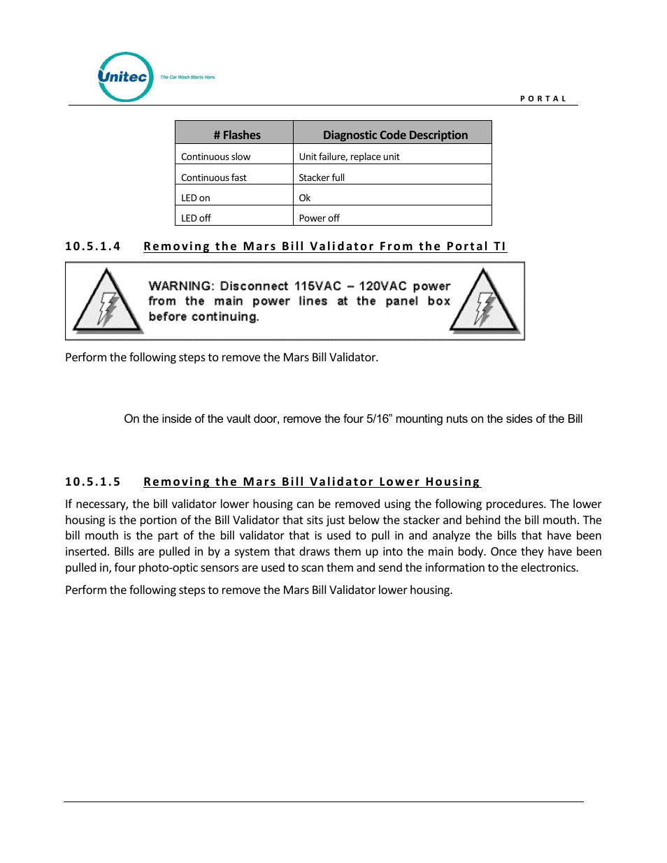 Unitec Portal Owner’s Manual User Manual | Page 85 / 105